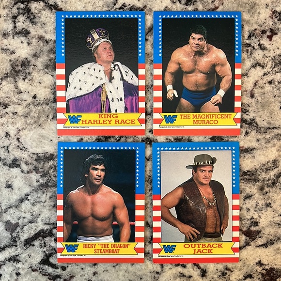 1987 Super Rare Topps Wrestle Mania 3 collectible cards. - Picture 6 of 9